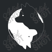 Yin Yang Husky Funny Crewneck Sweatshirt | Artistshot