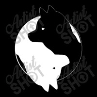 Yin Yang Husky Funny Lightweight Hoodie | Artistshot