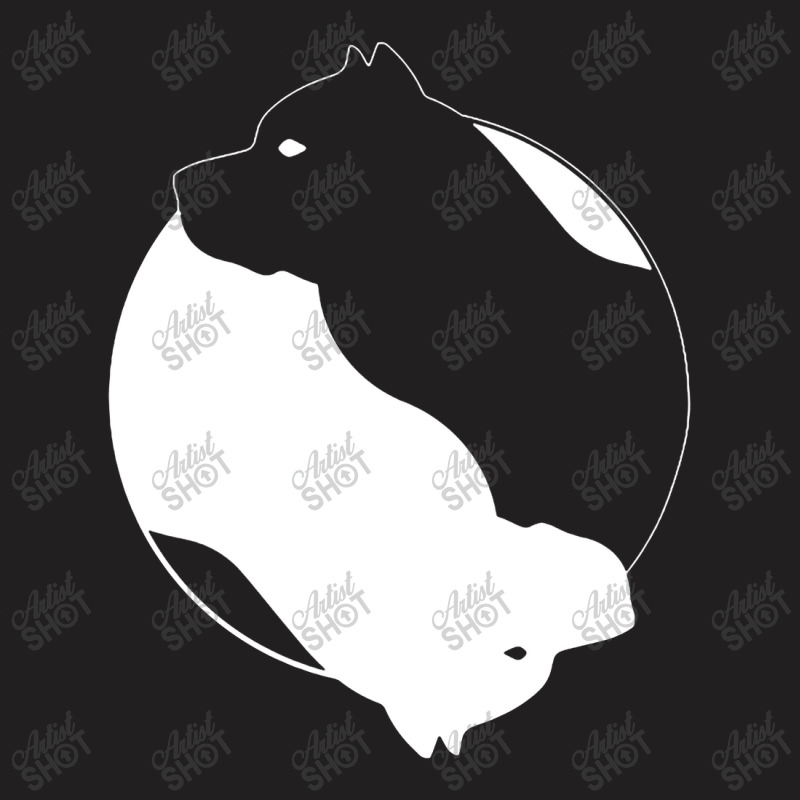 Yin Yang Pitbull Funny T-shirt | Artistshot