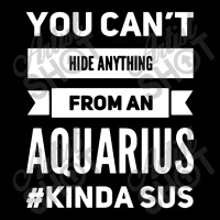 You Can't Hide Anything From An Aquarius Fleece Short | Artistshot