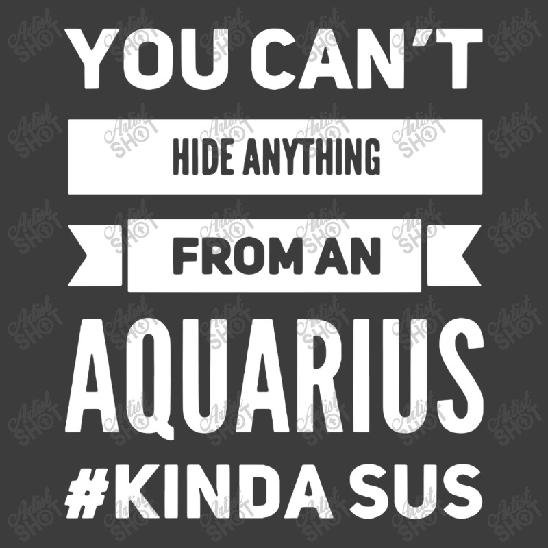 You Can't Hide Anything From An Aquarius Men's Polo Shirt | Artistshot