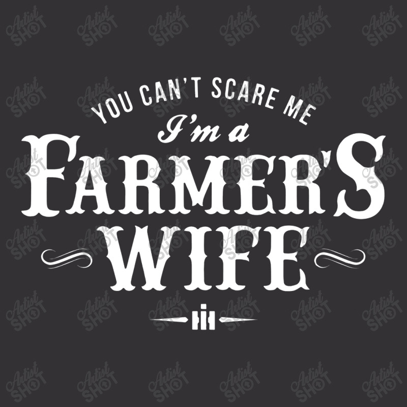 You Can't Scare Me Farmer's Wife Vintage Hoodie And Short Set | Artistshot