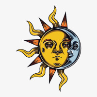 Pict Sun And Moon Ladies Fitted T-shirt | Artistshot