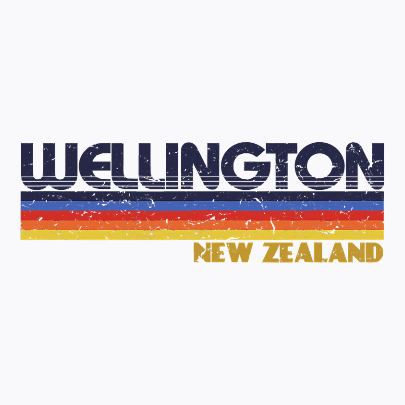 Wellington, New Zealand   Retro Vintage City Shirt T Shirt T-shirt | Artistshot