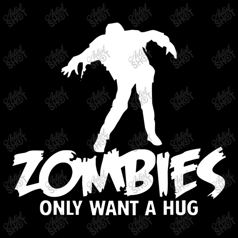 Zombies Only Want A Hug V-neck Tee | Artistshot