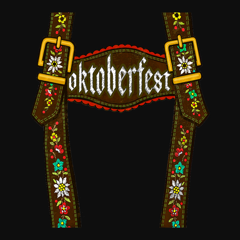 Lederhosen Suspenders Tee Oktoberfest Bavarian Munich Beer Crop Top by trokeryth | Artistshot