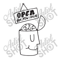 Open For New Ideas Zipper Hoodie | Artistshot