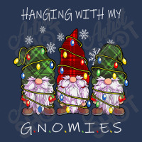 Hanging With Gnomies Gnome Christmas Xmas Buffalo Plaid Red T Shirt Men Denim Jacket | Artistshot