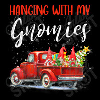 Hanging With My Gnomies Christmas Red Truck Xmas Tree Gnomes T Shirt Fleece Short | Artistshot