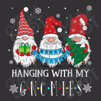 Hanging With My Gnomies Funny Christmas Garden Gnome Ugly T Shirt Vintage Hoodie | Artistshot