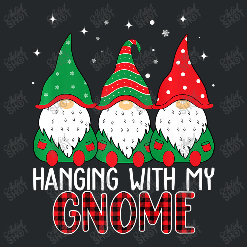 Hanging With My Gnomies Funny Garden Gnome Premium T Shirt Crewneck Sweatshirt | Artistshot