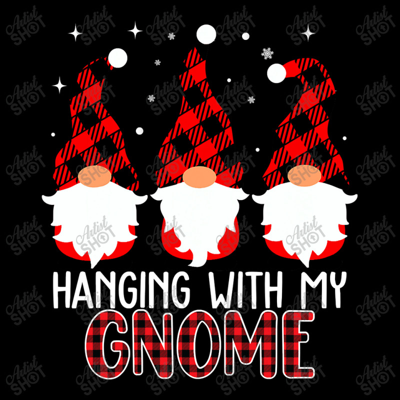 Hanging With My Gnomies Funny Garden Gnome T Shirt Copy Fleece Short | Artistshot