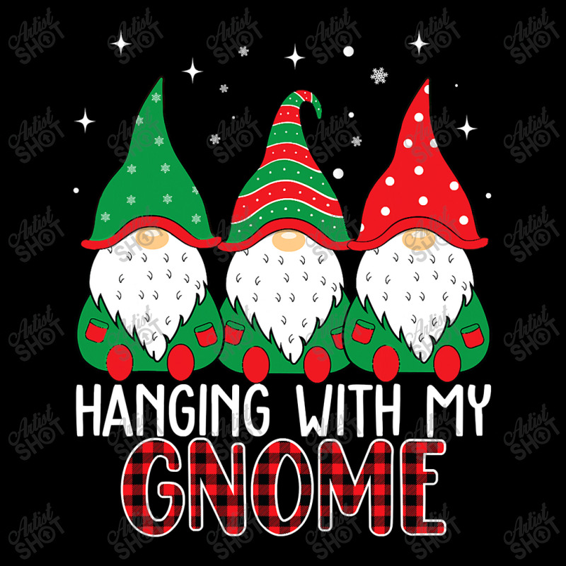 Hanging With My Gnomies Funny Garden Gnome T Shirt Zipper Hoodie | Artistshot