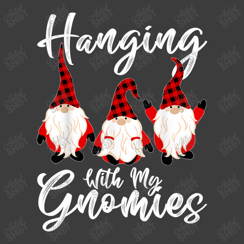 Hanging With My Gnomies Funny Gnome Friend Christmas T Shirt Men's Polo Shirt | Artistshot