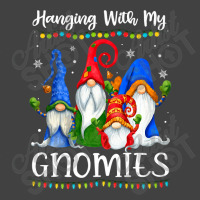 Hanging With My Gnomies Funny Gnome Xmas Lights Boys Girls Premium T S Vintage T-shirt | Artistshot