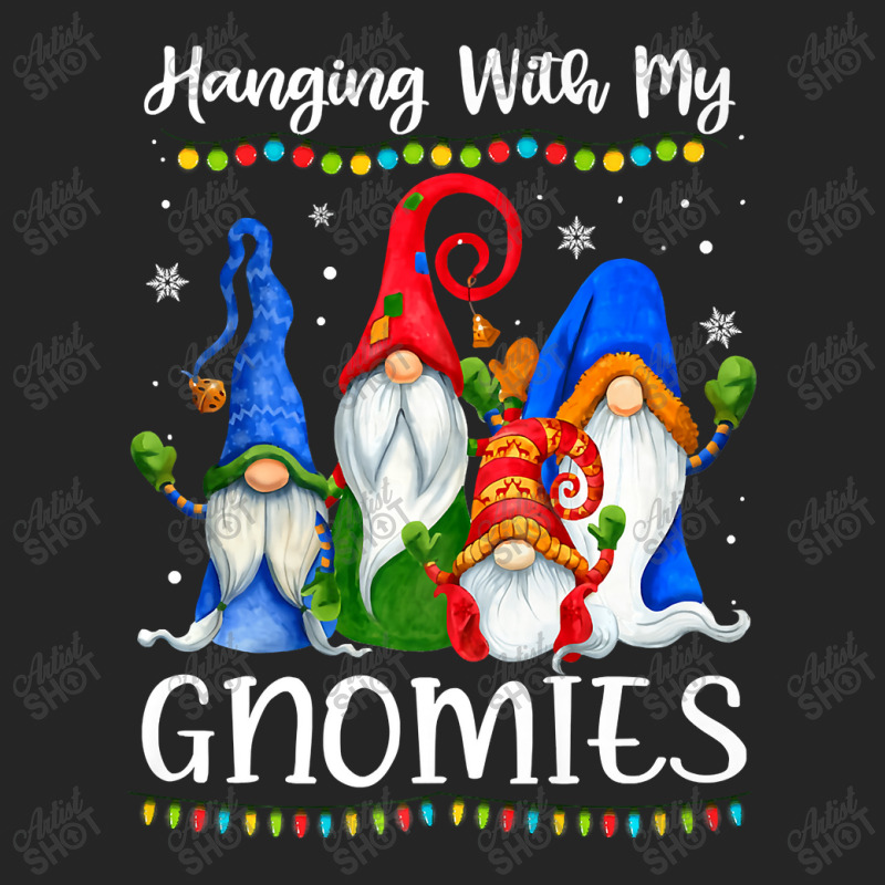 Hanging With My Gnomies Funny Gnome Xmas Lights Boys Girls Premium T S Unisex Hoodie | Artistshot