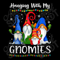 Hanging With My Gnomies Funny Gnome Xmas Lights Boys Girls T Shirt V-neck Tee | Artistshot