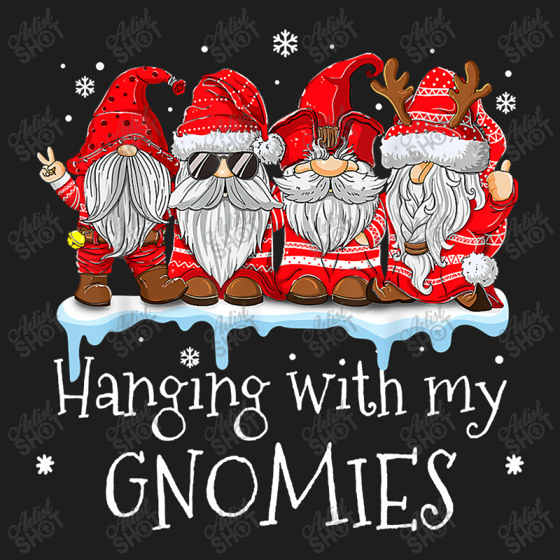 Hanging With My Gnomies Garden Gnome Christmas Pajama Xmas T Shirt Classic T-shirt | Artistshot