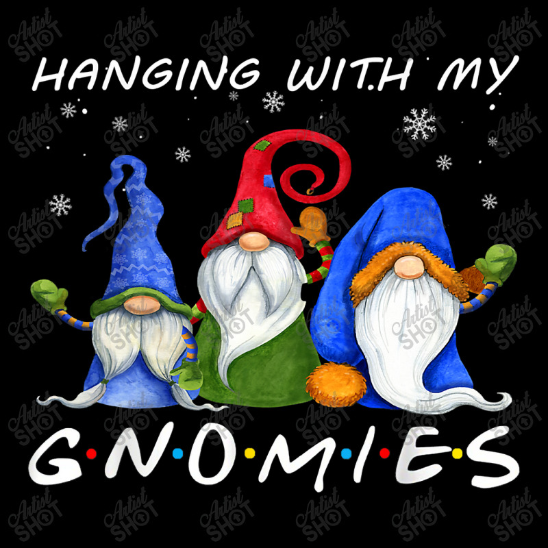 Hanging With My Gnomies Gnome Happy's Christmas Xmas Buffalo T Shirt Pocket T-shirt | Artistshot