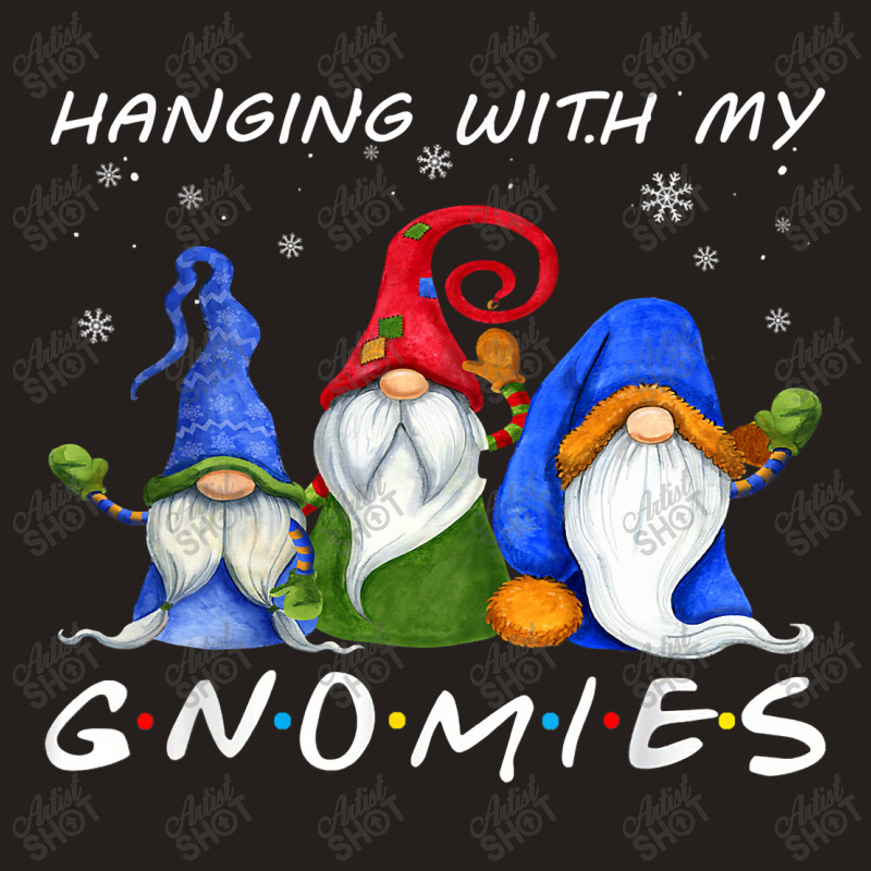 Hanging With My Gnomies Gnome Happy's Christmas Xmas Buffalo T Shirt Tank Top | Artistshot