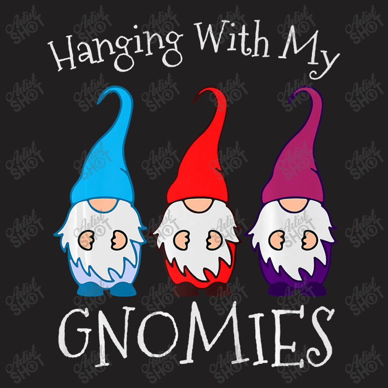 Hanging With My Gnomies Nordic Santa Gnome Christmas Pajama Premium T T-shirt | Artistshot