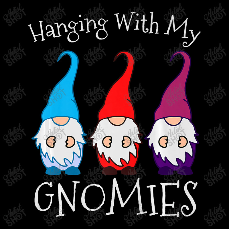 Hanging With My Gnomies Nordic Santa Gnome Christmas Pajama Premium T Zipper Hoodie | Artistshot