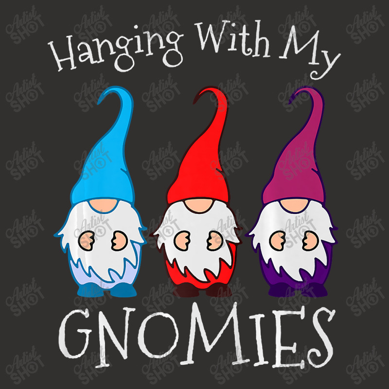 Hanging With My Gnomies Nordic Santa Gnome Christmas Pajama Premium T Champion Hoodie | Artistshot