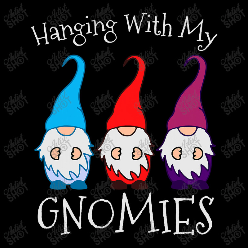 Hanging With My Gnomies Nordic Santa Gnome Christmas Pajama T Shirt Co Fleece Short | Artistshot