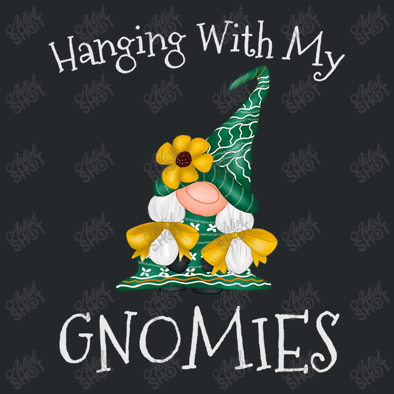 Hanging With My Gnomies Nordic Santa Gnome Christmas Pajama T Shirt Co Crewneck Sweatshirt | Artistshot