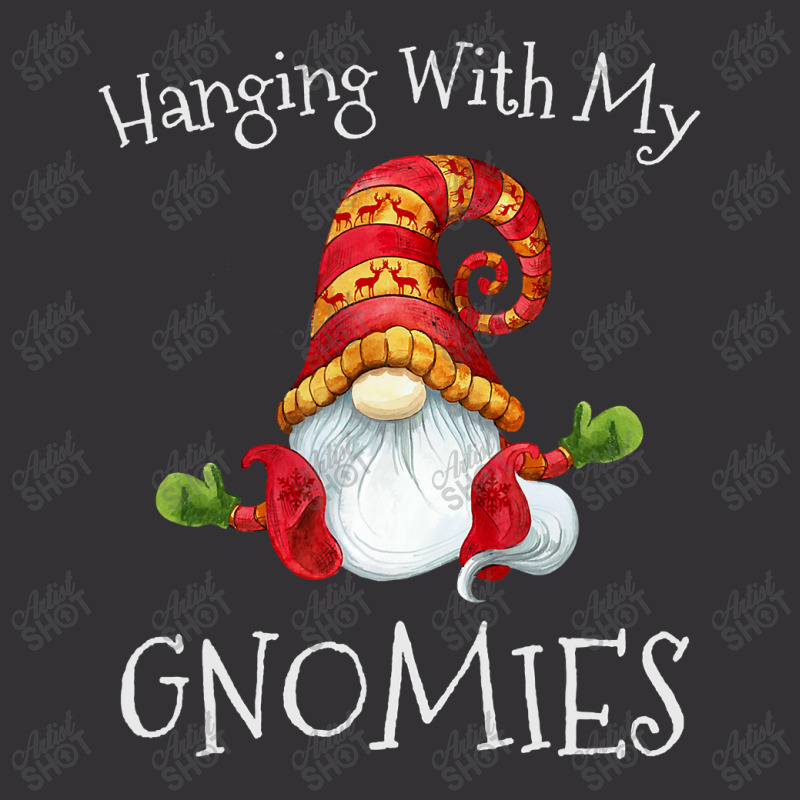 Hanging With My Gnomies Nordic Santa Gnome Christmas T Shirt Copy Copy Vintage Short | Artistshot