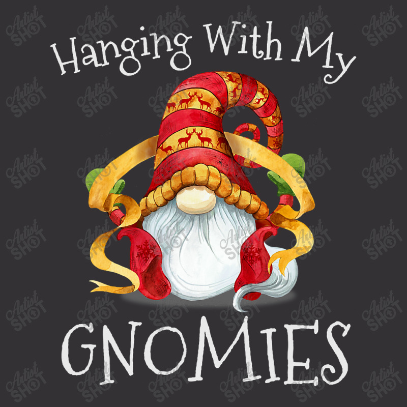 Hanging With My Gnomies Nordic Santa Gnome Christmas T Shirt Copy Copy Vintage Hoodie And Short Set | Artistshot