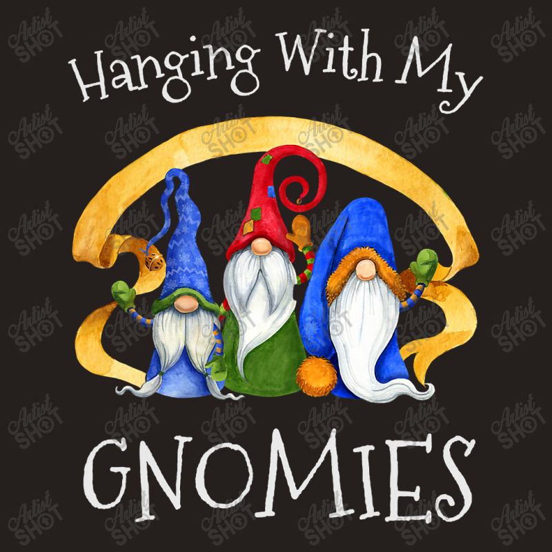 Hanging With My Gnomies Nordic Santa Gnome Christmas T Shirt Copy Copy Tank Top | Artistshot