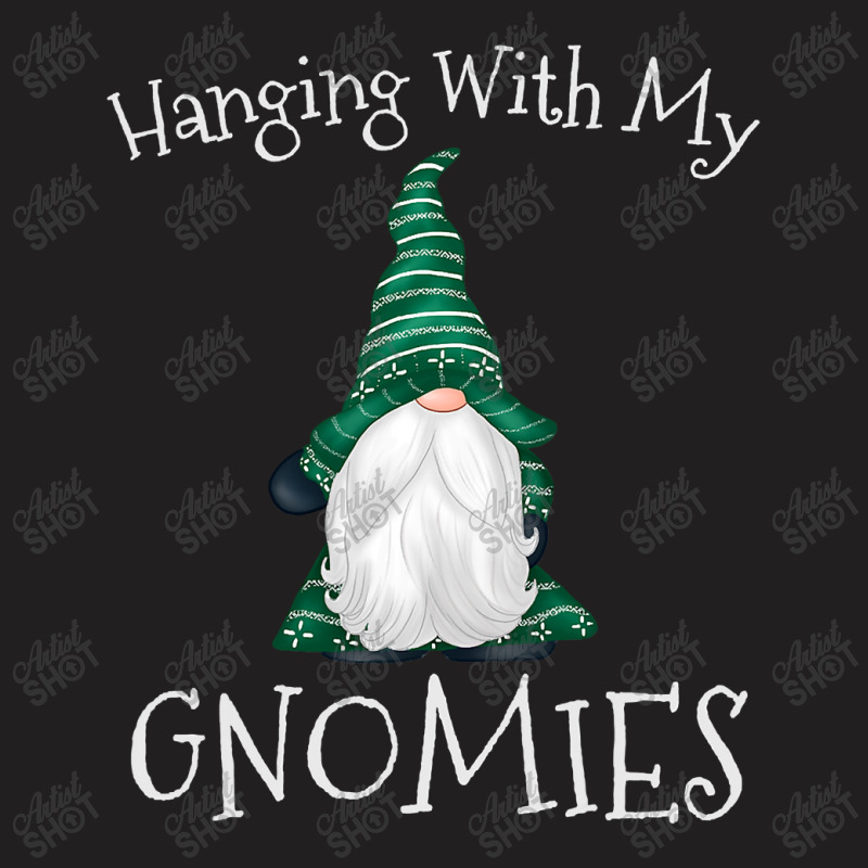 Hanging With My Gnomies Nordic Santa Gnome Christmas T Shirt Copy Copy T-shirt | Artistshot