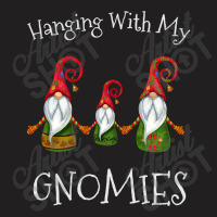 Hanging With My Gnomies Nordic Santa Gnome Christmas T Shirt Copy Copy T-shirt | Artistshot