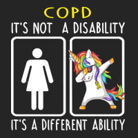 Copd Awareness T  Shirt C O P D It's Not A Disability It's A Different Unisex Hoodie | Artistshot