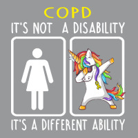 Copd Awareness T  Shirt C O P D It's Not A Disability It's A Different Crewneck Sweatshirt | Artistshot