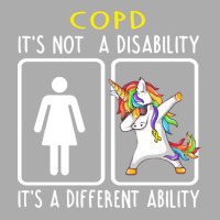 Copd Awareness T  Shirt C O P D It's Not A Disability It's A Different Men's T-shirt Pajama Set | Artistshot