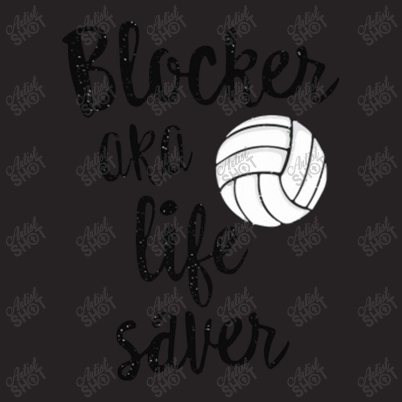 Blocker Aka Life Saver Funny Volleyball T Shirt Defense [converted] Co Vintage Cap by lindavalere | Artistshot