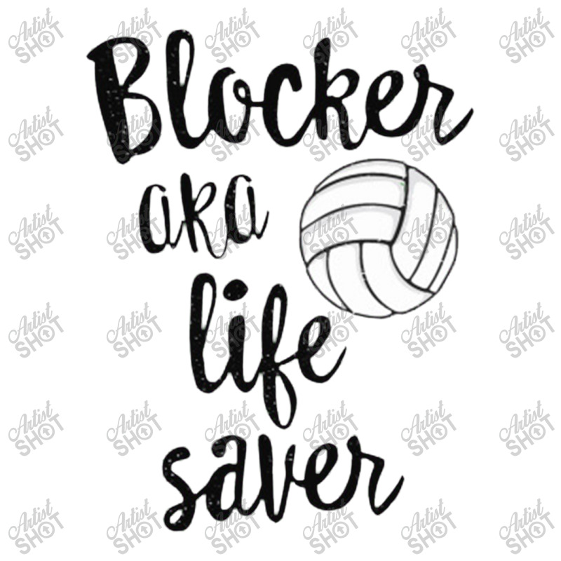 Blocker Aka Life Saver Funny Volleyball T Shirt Defense [converted] Co Women's Pajamas Set by lindavalere | Artistshot