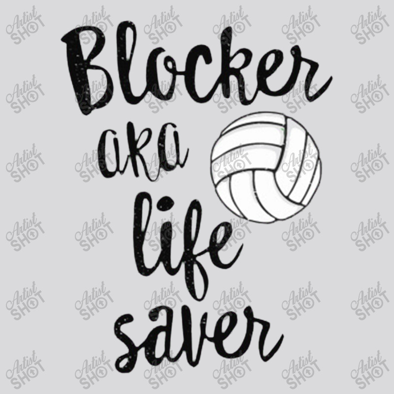 Blocker Aka Life Saver Funny Volleyball T Shirt Defense [converted] Co Women's Triblend Scoop T-shirt by lindavalere | Artistshot