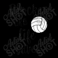 Blocker Aka Life Saver Funny Volleyball T Shirt Defense [converted] Co Cropped Hoodie | Artistshot