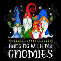 Hanging With My Gnomies Shirt Funny Gnome Xmas Lights Pajama T Shirt Long Sleeve Shirts | Artistshot