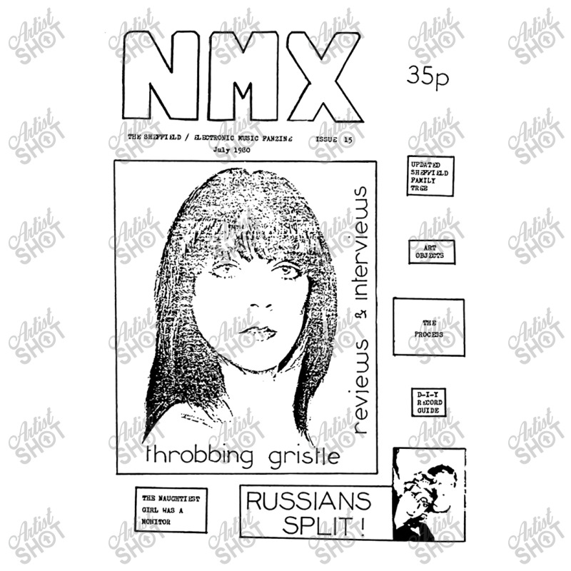 Throbbing Gristle  80s Fanzine T-shirt 82 Sticker | Artistshot