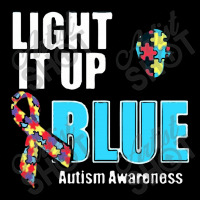 Light It Up Blue For Autism Awareness Baby Tee | Artistshot