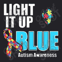 Light It Up Blue For Autism Awareness Youth Tee | Artistshot