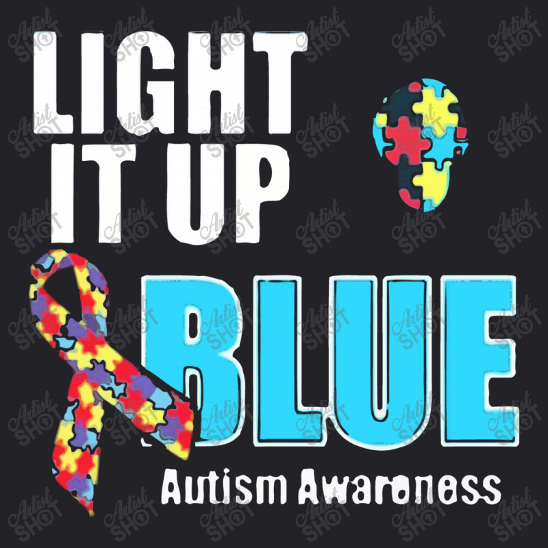 Light It Up Blue For Autism Awareness Youth Tee by gulatotal | Artistshot