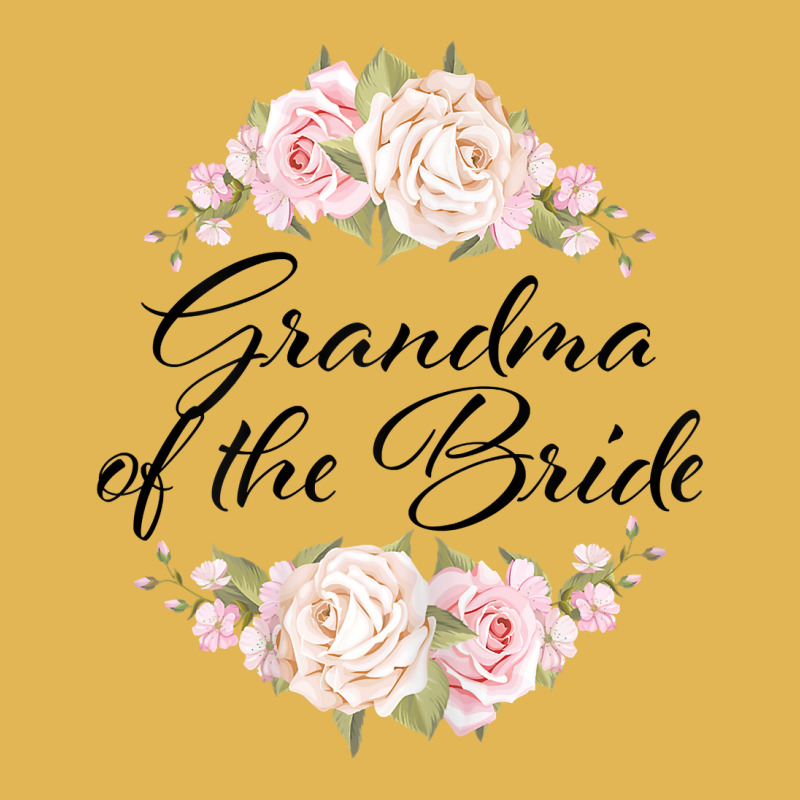 Womens Grandmother Of The Bride Grandma Of The Bride Wedding T Shirt Vintage Hoodie And Short Set | Artistshot