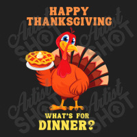 Happy Thanksgiving Turkey Arrives Carrying A Pie For Dinner T Shirt Co Ladies Polo Shirt | Artistshot