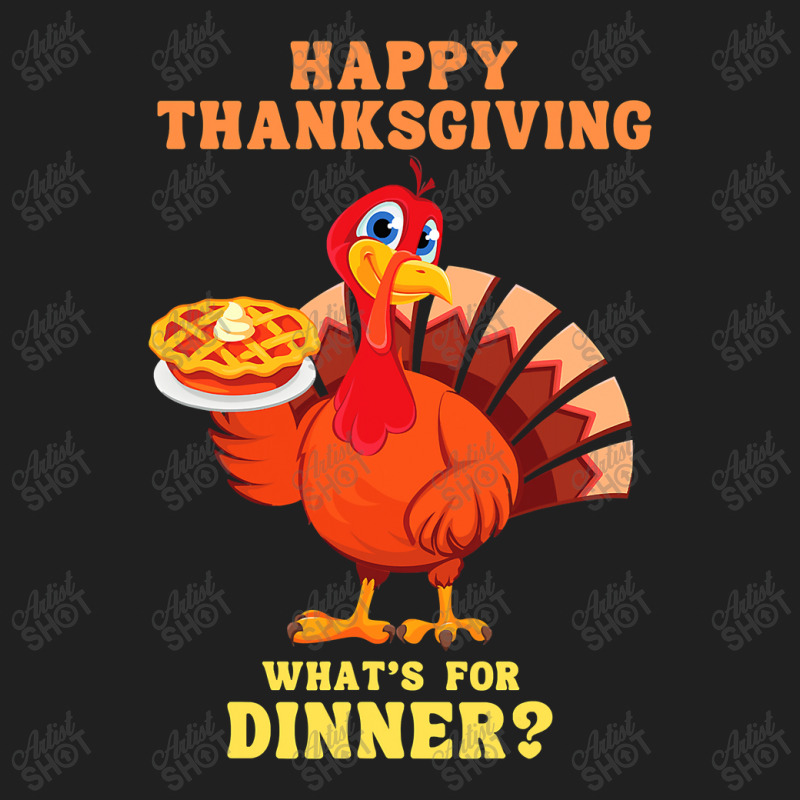 Happy Thanksgiving Turkey Arrives Carrying A Pie For Dinner T Shirt Co Ladies Polo Shirt by James_Lane | Artistshot