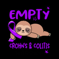 Crohns Colitis Awareness T  Shirt Mostly Running On Empty Crohn's & Co Zipper Hoodie | Artistshot